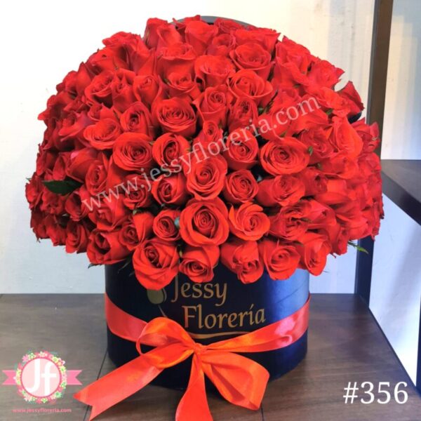 356-caja-circular-100-rosas-rojas