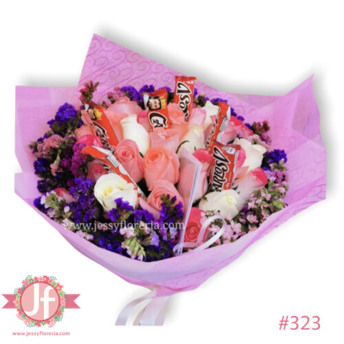 Bouquet 24 rosas Leticia 6 Carlos V