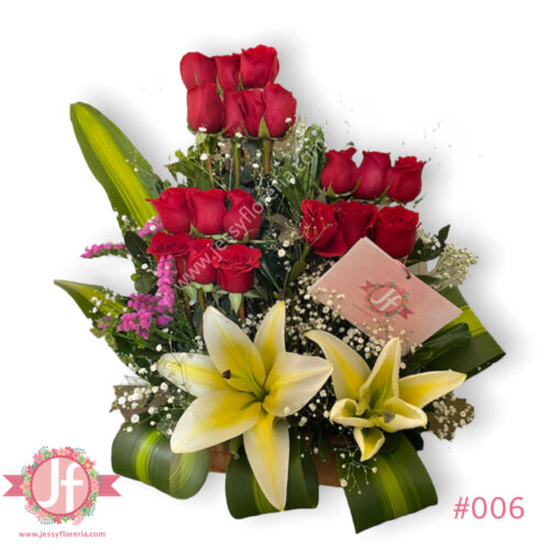 Diseño de rosas rojas