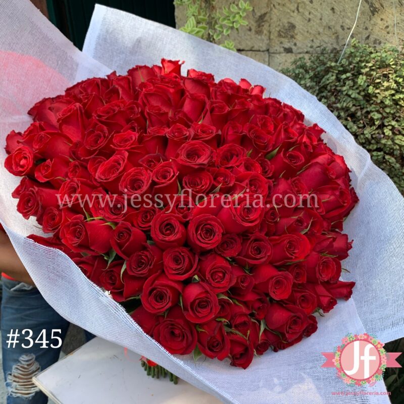 Ramo de 150 rosas rojas – Jessy Floreria
