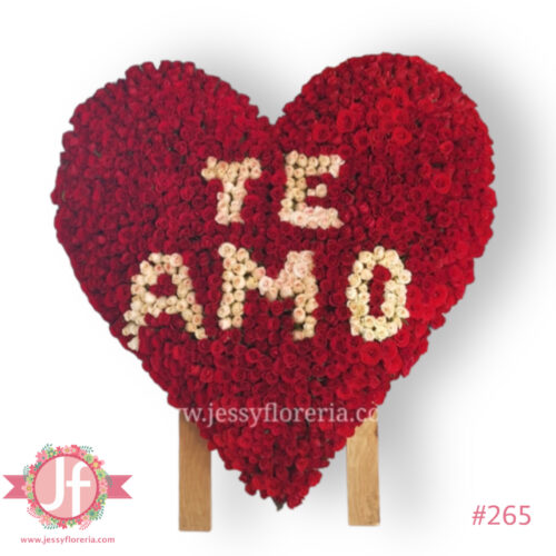 Corazón de 1000 rosas