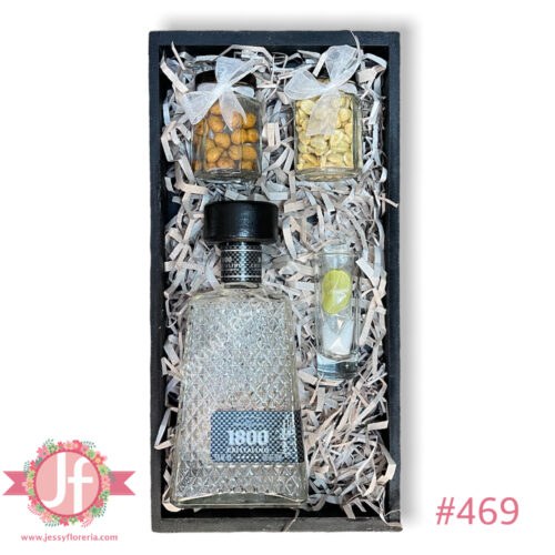 Caja 1800 Cristalino, botana y Caballito - Pedir con 24 hrs de anticipación