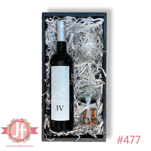 Caja 3v, botana y copa - Pedir con 24 hrs de anticipación