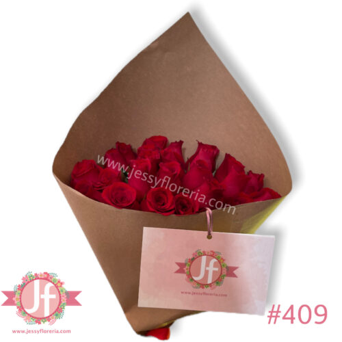 Bouquet 24 rosas craft