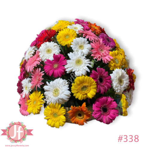 Canasta de 100 Gerberas - Image 2