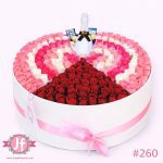 Caja con 200 rosas frescas, Moët & Chandon y chocolates para envío de flores y regalos a domicilio en Guadalajara, Zapopan, Tlaquepaque y Tonalá.