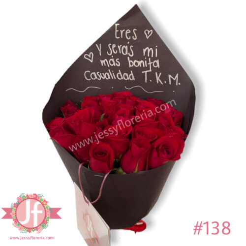 Ramo redondo de 24 rosas rojas - Sólo disponible para recoger en sucursal $920.00 - Image 2