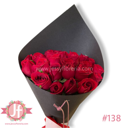 Ramo redondo de 24 rosas rojas - Sólo disponible para recoger en sucursal $920.00 - Image 3