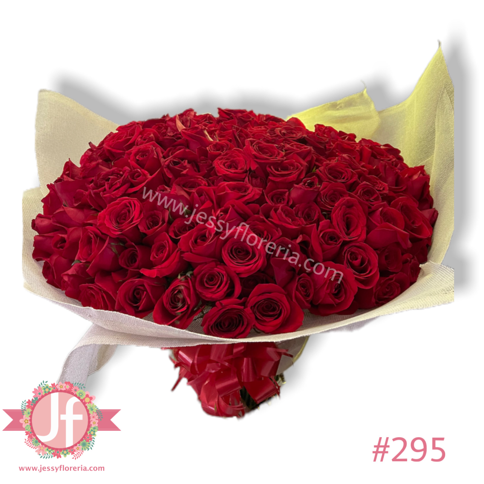Ramo de 200 rosas rojas – Jessy Floreria