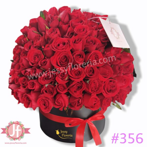 356-caja-circular-100-rosas-rojas