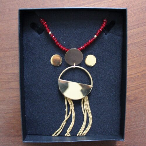 Set Circulo, Piedras Rojas-Complemento a tus flores