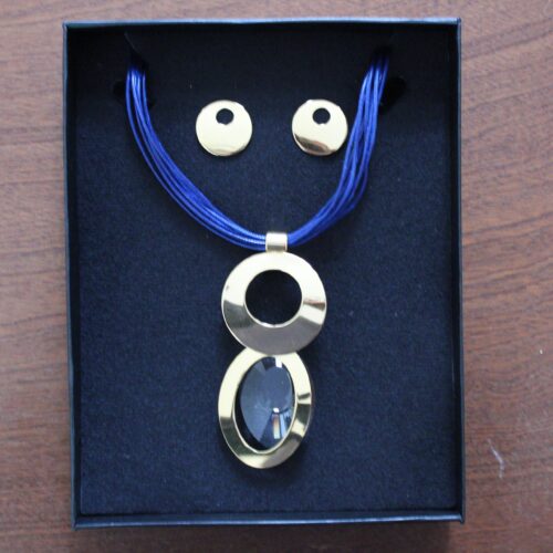 Set Tiras Azul/Dorado-Complemento a tus flores