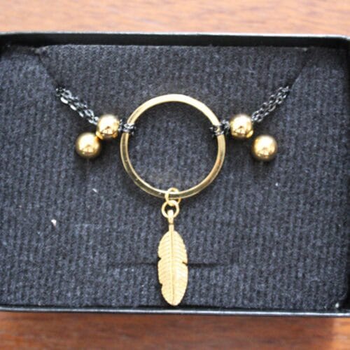 Set Circulo, Cadena negra-Complemento a tus flores