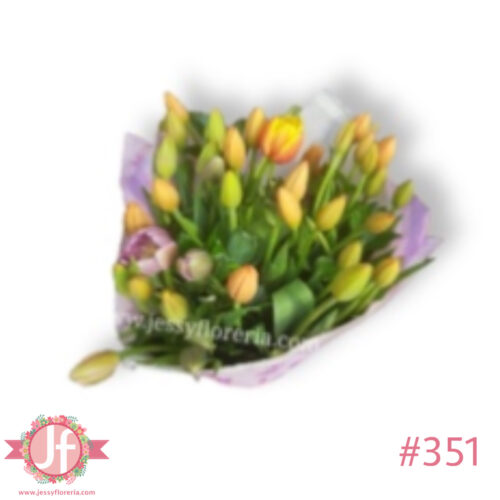 Ramo de 40 Tulipanes - Pedir con un día de anticipación