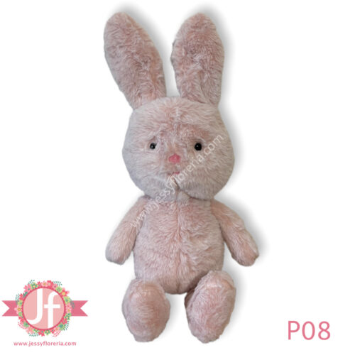Conejo rosa 30 cm- Complemento a tus flores