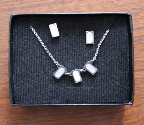 Set Rectángulo Plata-Complemento a tus flores