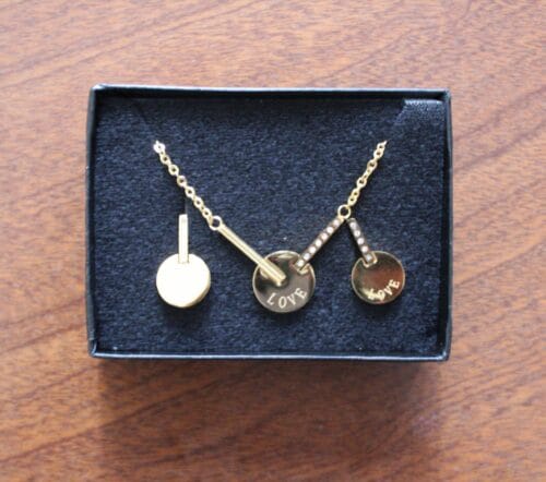 Set Love Dorado - Complemento a tus flores