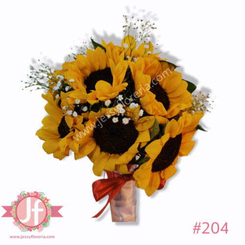 Bouquet de 10 girasoles