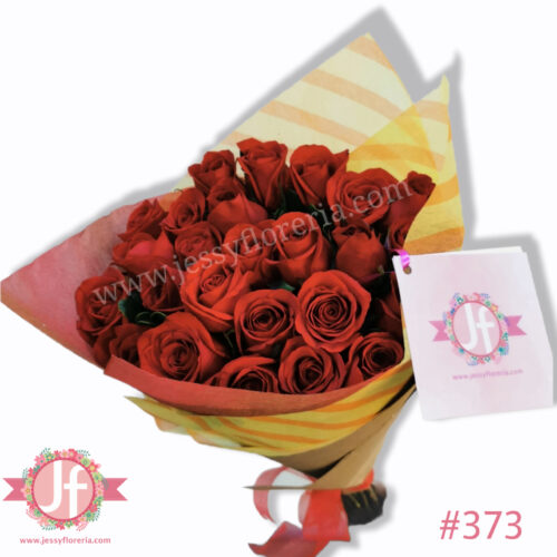 Bouquet 24 rosas rojas