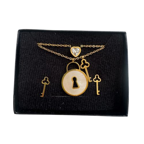 Set doble candado y corazón - Complemento a tus flores