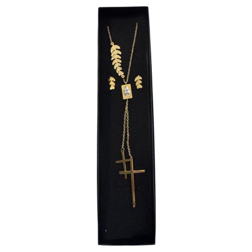 Set hojas y cruces - Complemento a tus flores