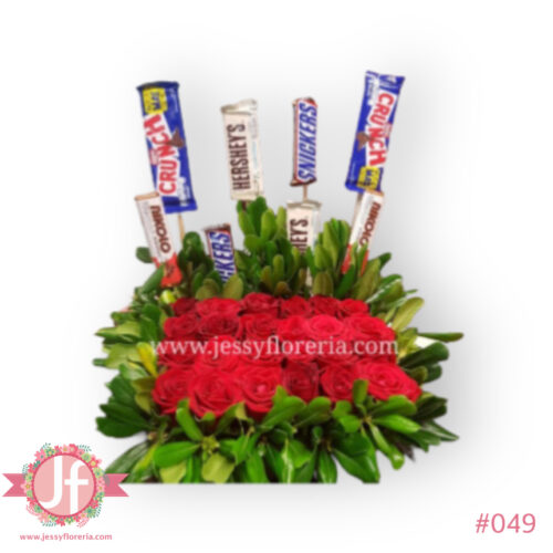 Caja con chocolates
