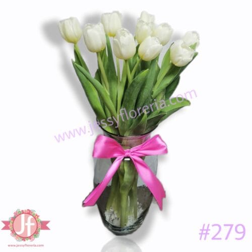 Florero de 10 Tulipanes - Image 4