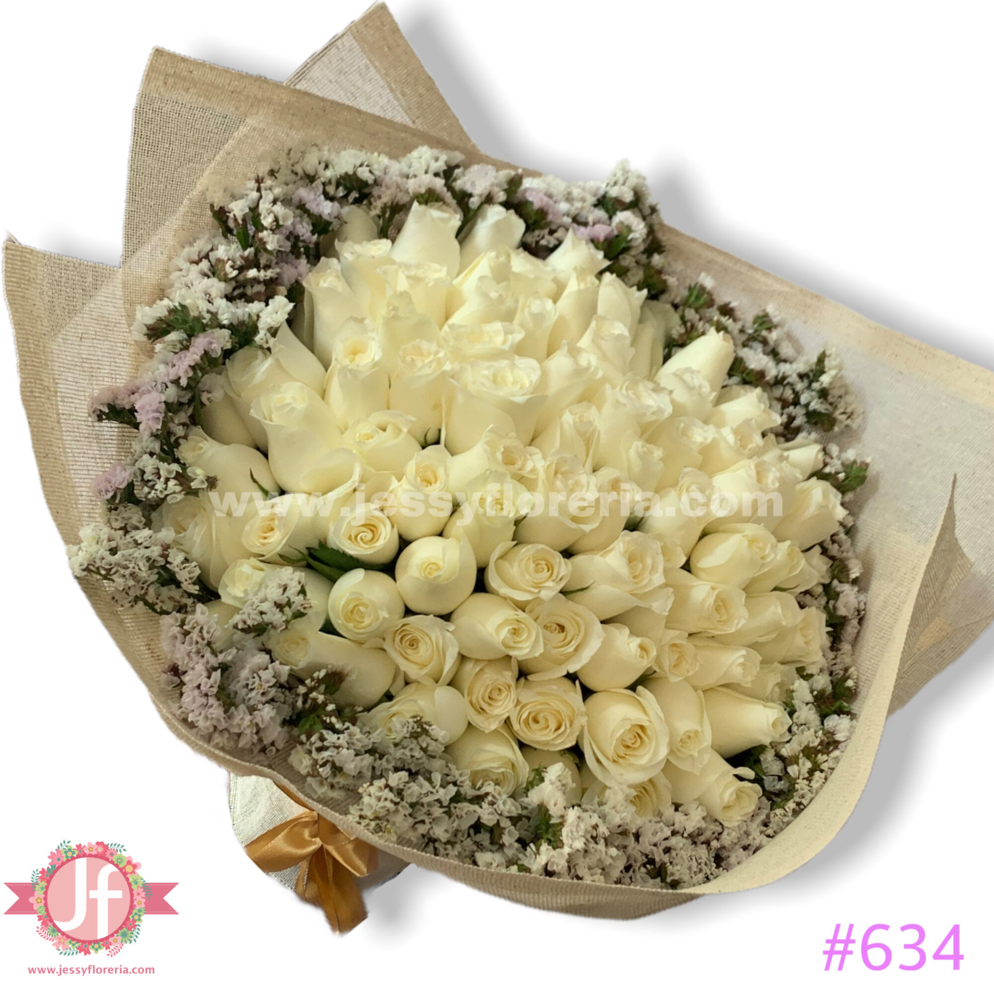 Ramo 50 Rosas – Hoja y Flor