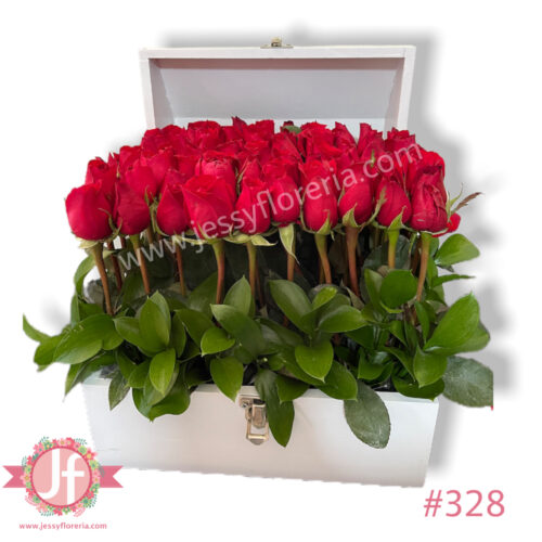 Baúl de 80 rosas