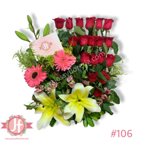 Escalera de 18 rosas
