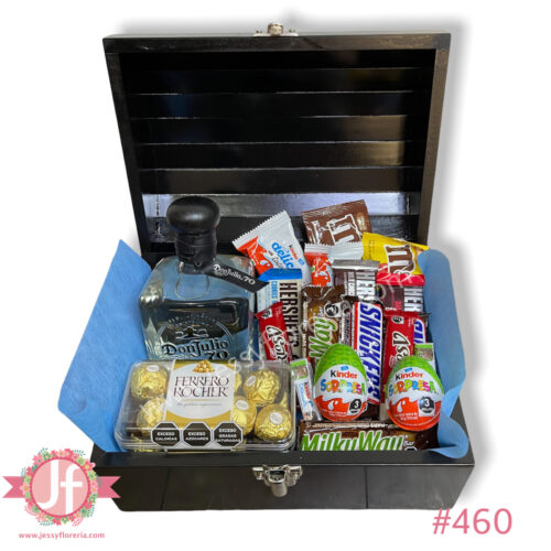 Cofre Don Julio 70, Ferrero y chocolates surtidos