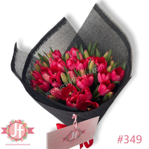 Bouquet de 50 Tulipanes - Pedir con un día de anticipación - Image 3