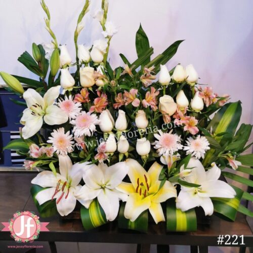 Jardinera blanca