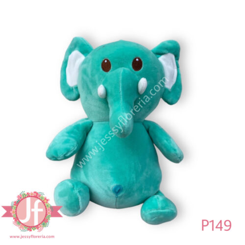 Elefante de peluche 30 cm - Complemento a tus flores