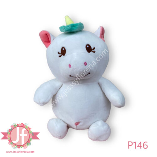 Unicornio de peluche 30cm - Complemento a tus flores