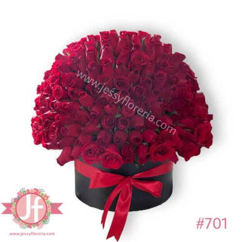Esfera de 150 rosas rojas