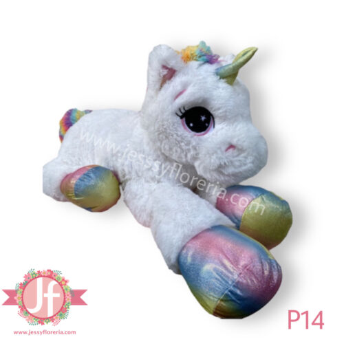 Unicornio de peluche 1 metro