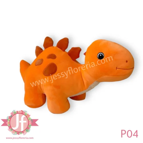 Dinosaurio naranja 40 cm - Complemento a tus flores
