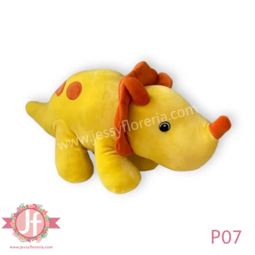 Dinosaurio amarillo 40 cm - Complemento a tus flores