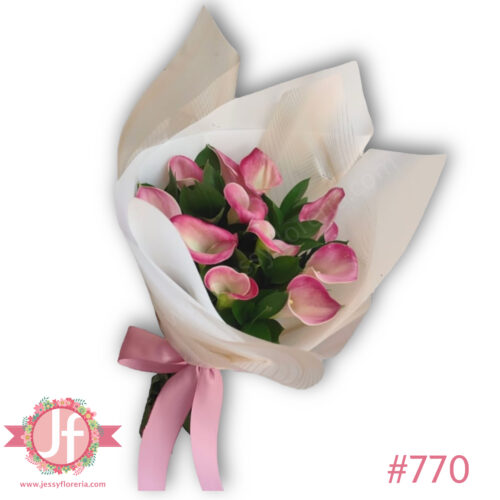 Bouquet 10 calas - Pedir con 3 días de anticipación - Image 2