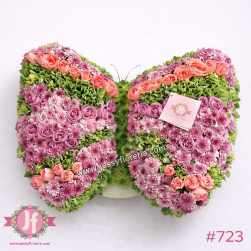 Mariposa de flor surtida con flores frescas para envío de flores a domicilio en Guadalajara, Zapopan, Tlaquepaque y Tonalá.