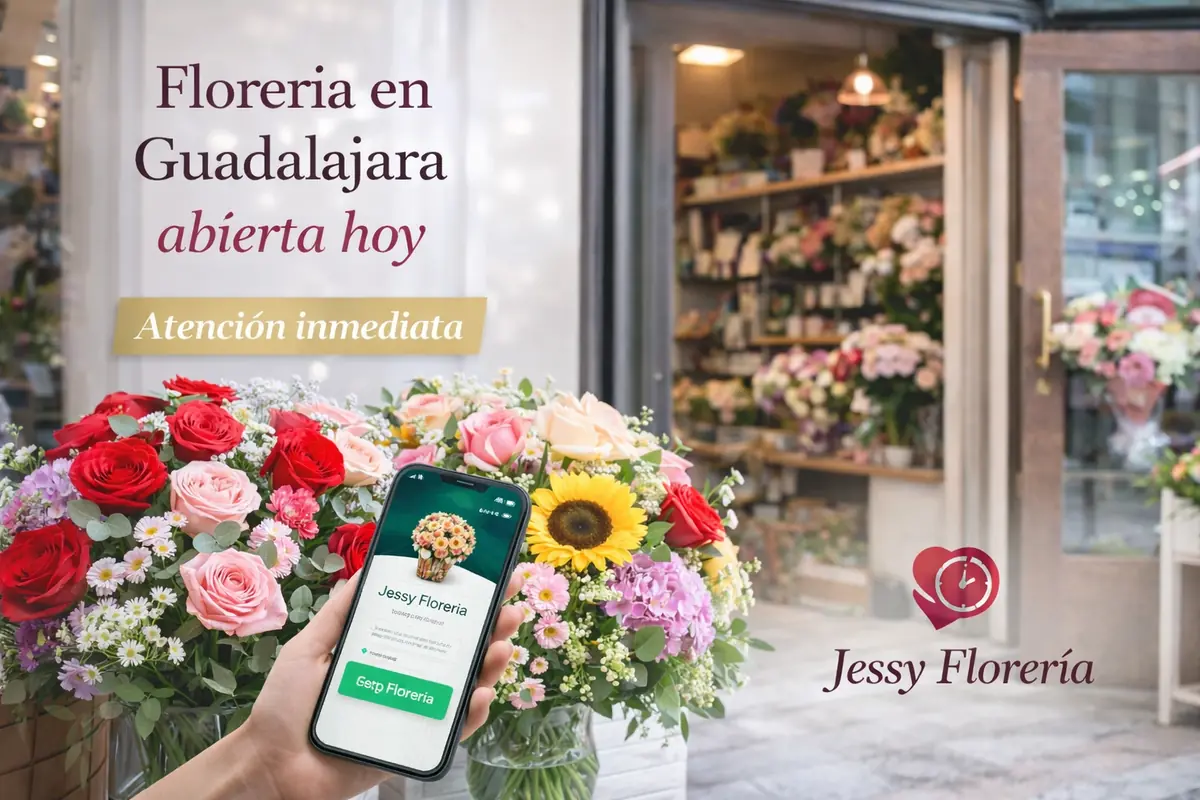 Florería en Guadalajara abierta hoy con entrega el mismo día