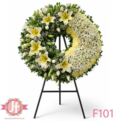 corona funeraria rosas concador leticia tripie Guadalajara