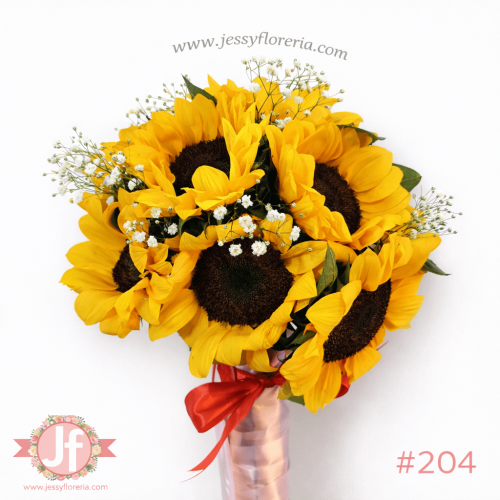 Bouquet de 10 girasoles