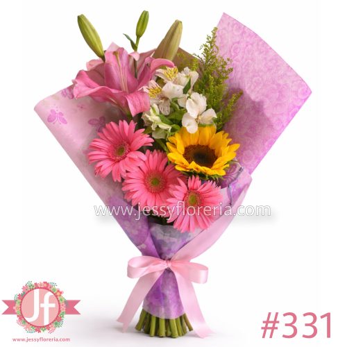 ramo floral surtido arreglo floral en Guadalajara